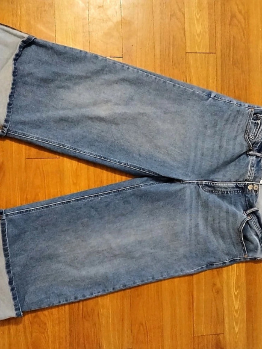 Sofia Jeans by Sofia Vergara Margot Wide Leg Wide Leg Jeans in Blue Waist 18W